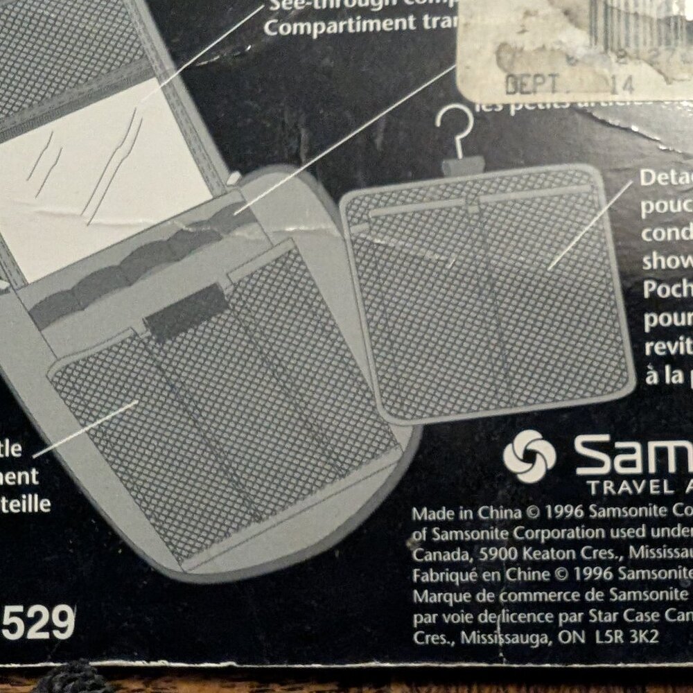 Brand New w/Tags - Men's Samsonite Toiletry Case